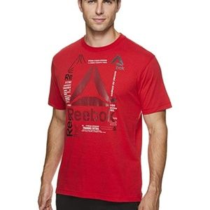 Racing Red - REEBOK T-SHIRT